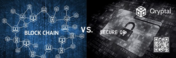Blockchain vs Secure QR