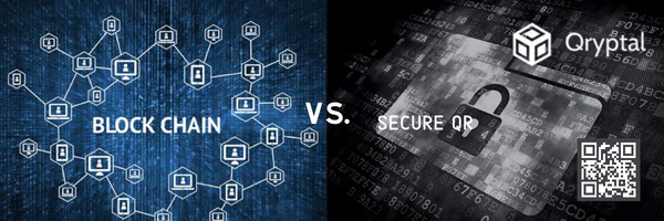Blockchain vs Secure QR