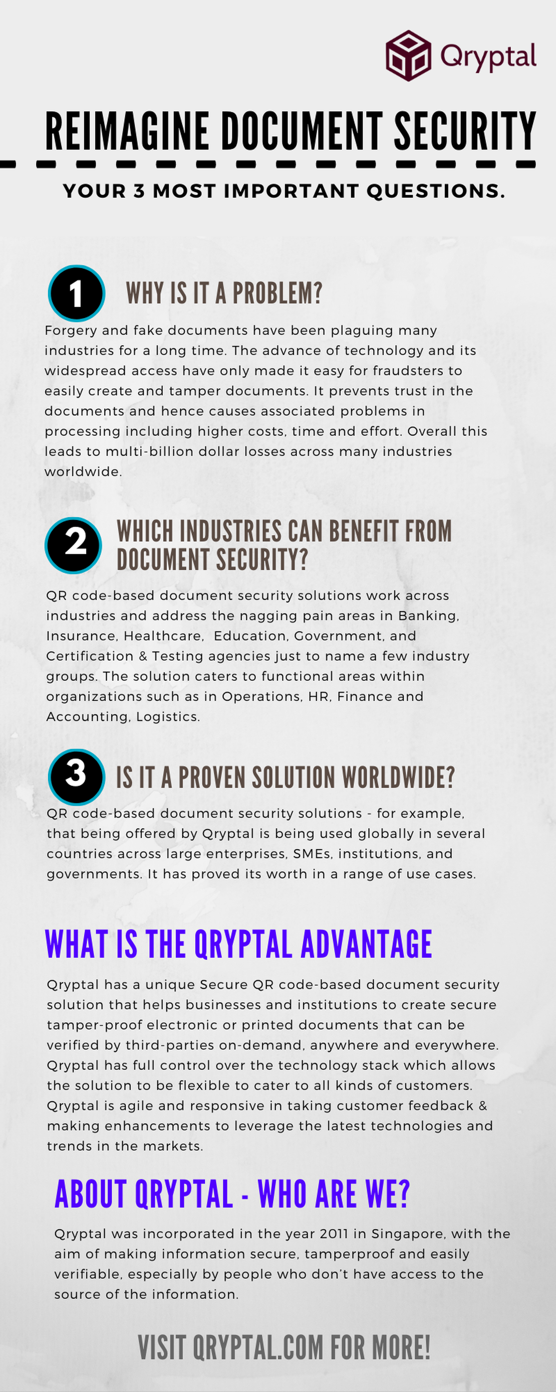 Why Qryptal still remains the simplest and smartest document security solution