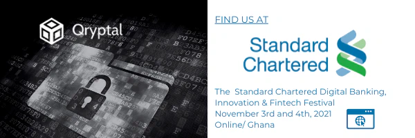 Qryptal at Stanchart Fintech Festival