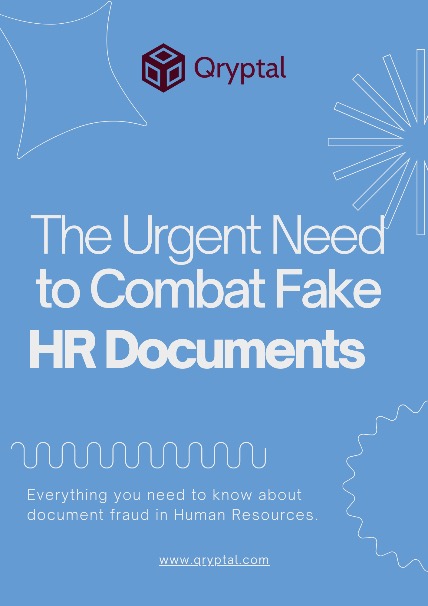 Need to combat fake HR documents