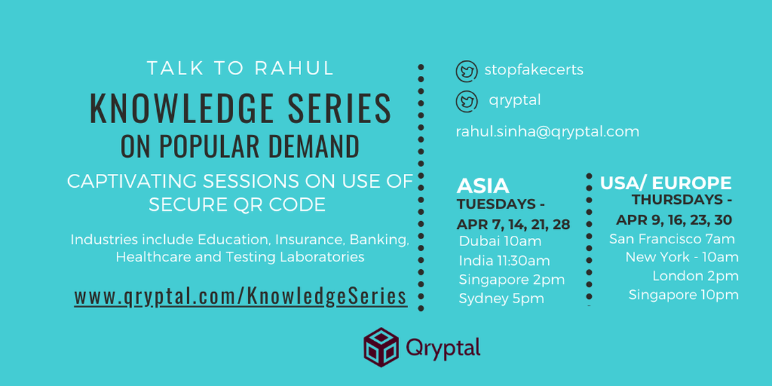 Launching Special Knowledge Series